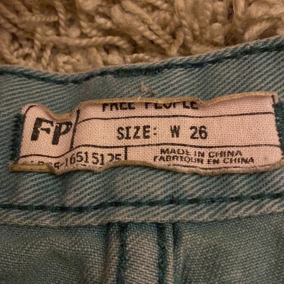 Free People Studded Jean Shorts - Picture 5 of 8